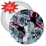 Design Art (design 34) 3  Button (10 pack)