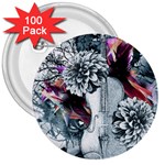 Design Art (design 34) 3  Button (100 pack)