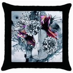 Design Art (design 34) Throw Pillow Case (Black)