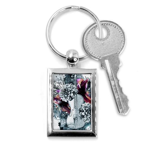 Design Art (design 34) Key Chain (Rectangle) from ArtsNow.com Front