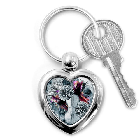 Design Art (design 34) Key Chain (Heart) from ArtsNow.com Front