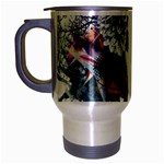 Design Art (design 34) Travel Mug (Silver Gray)