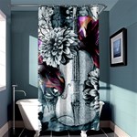 Design Art (design 34) Shower Curtain 36  x 72  (Stall)