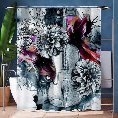 Design Art (design 34) Shower Curtain 60  x 72  (Medium) from ArtsNow.com 60 x72  Curtain