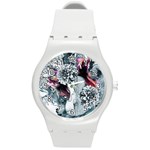 Design Art (design 34) Round Plastic Sport Watch (M)