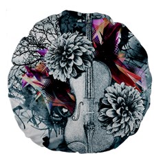 Design Art (design 34) Large 18  Premium Round Cushion  from ArtsNow.com Front