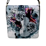 Design Art (design 34) Flap Closure Messenger Bag (L)