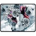 Design Art (design 34) Double Sided Fleece Blanket (Medium)