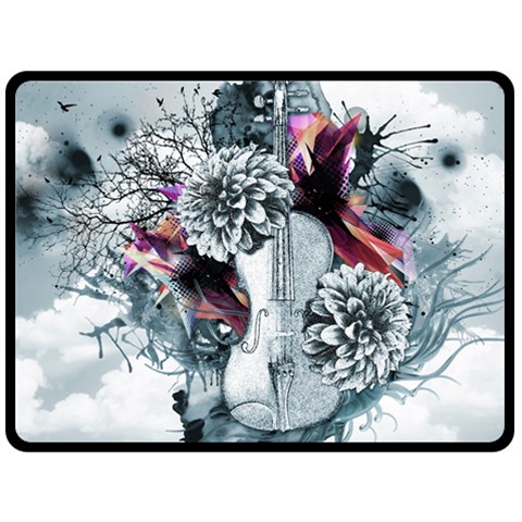 Design Art (design 34) Double Sided Fleece Blanket (Large) from ArtsNow.com 80 x60  Blanket Front