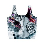 Design Art (design 34) Full Print Recycle Bag (M)