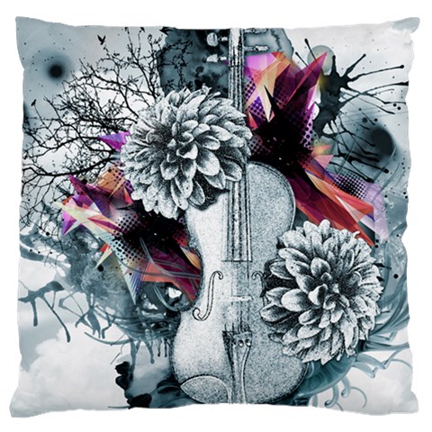 Design Art (design 34) Large Flano Cushion Case (Two Sides) from ArtsNow.com Back