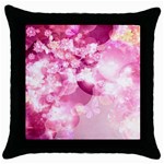 Design Art (design 30) Throw Pillow Case (Black)