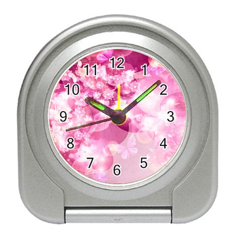 Design Art (design 30) Travel Alarm Clock from ArtsNow.com Front