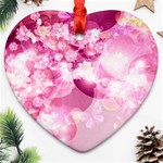 Design Art (design 30) Heart Ornament (Two Sides)