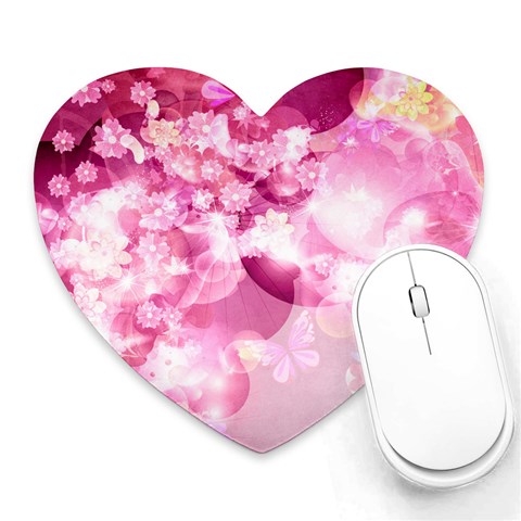 Design Art (design 30) Heart Mousepad from ArtsNow.com Front