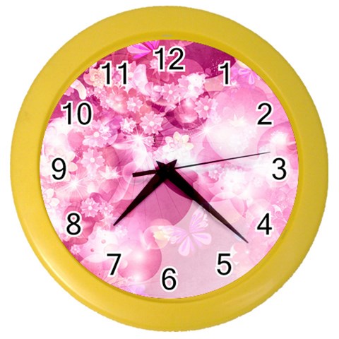 Design Art (design 30) Color Wall Clock from ArtsNow.com Front