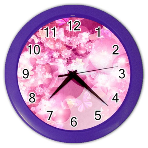 Design Art (design 30) Color Wall Clock from ArtsNow.com Front