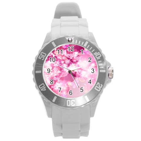 Design Art (design 30) Round Plastic Sport Watch (L) from ArtsNow.com Front