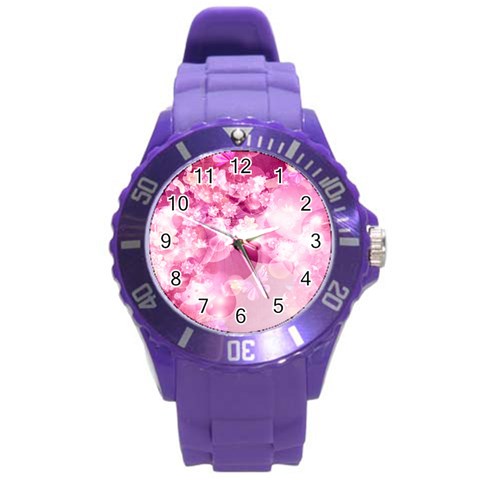 Design Art (design 30) Round Plastic Sport Watch (L) from ArtsNow.com Front