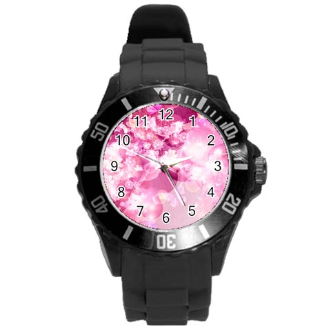 Design Art (design 30) Round Plastic Sport Watch (L) from ArtsNow.com Front