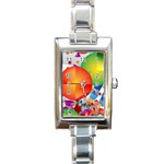 Design Art (design 28) Rectangle Italian Charm Watch