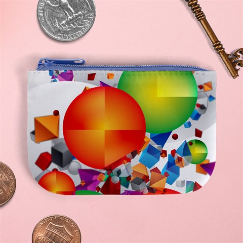 Design Art (design 28) Mini Coin Purse from ArtsNow.com Front