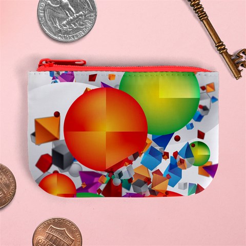 Design Art (design 28) Mini Coin Purse from ArtsNow.com Front