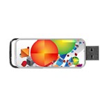 Design Art (design 28) Portable USB Flash (Two Sides)