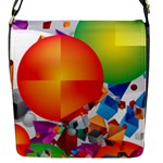 Design Art (design 28) Flap Closure Messenger Bag (S)