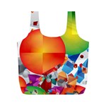 Design Art (design 28) Full Print Recycle Bag (M)