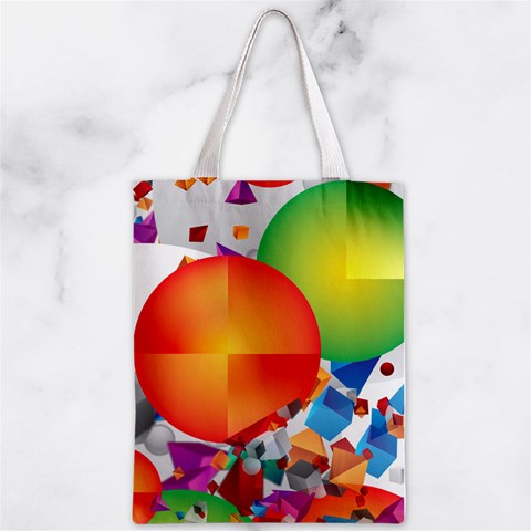 Design Art (design 28) Zipper Classic Tote Bag from ArtsNow.com Front