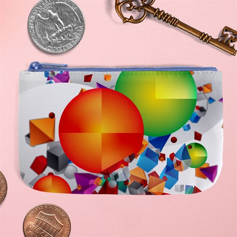 Design Art (design 28) Large Coin Purse from ArtsNow.com Front