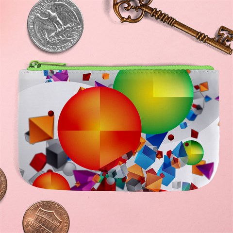 Design Art (design 28) Large Coin Purse from ArtsNow.com Front