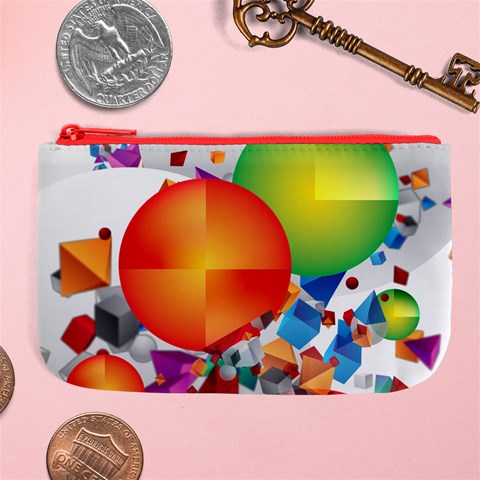 Design Art (design 28) Large Coin Purse from ArtsNow.com Front