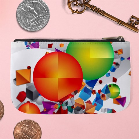 Design Art (design 28) Large Coin Purse from ArtsNow.com Back