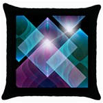 Design Art (design 26) Throw Pillow Case (Black)