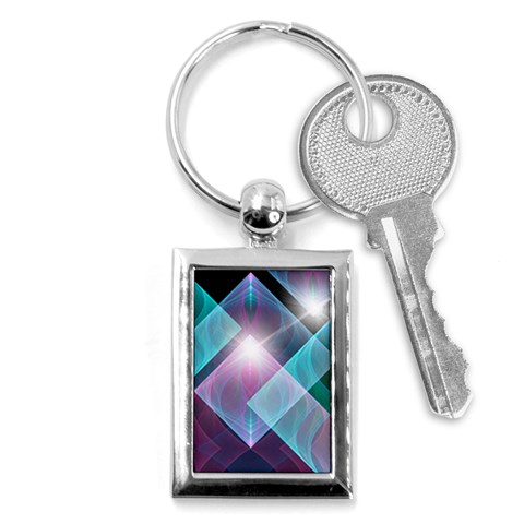 Design Art (design 26) Key Chain (Rectangle) from ArtsNow.com Front