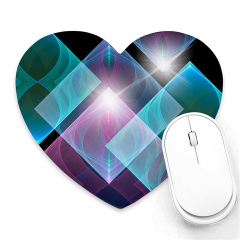 Design Art (design 26) Heart Mousepad from ArtsNow.com Front