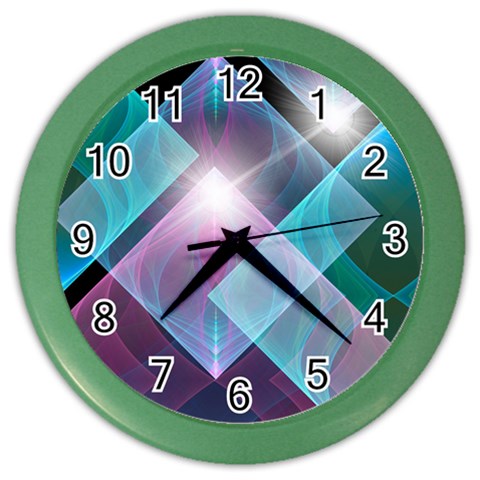 Design Art (design 26) Color Wall Clock from ArtsNow.com Front