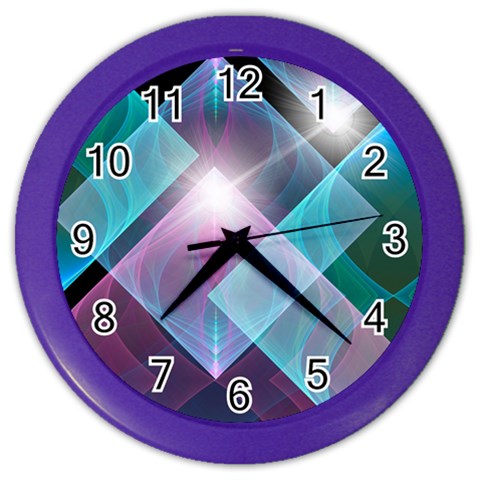 Design Art (design 26) Color Wall Clock from ArtsNow.com Front