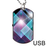 Design Art (design 26) Dog Tag USB Flash (Two Sides)