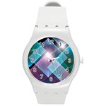 Design Art (design 26) Round Plastic Sport Watch (M)