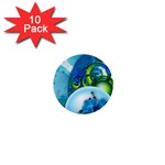 Design Art (design 25) 1  Mini Button (10 pack) 