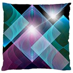 Design Art (design 26) Large Flano Cushion Case (One Side)