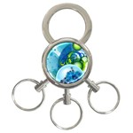 Design Art (design 25) 3-Ring Key Chain