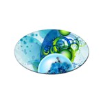 Design Art (design 25) Sticker Oval (10 pack)