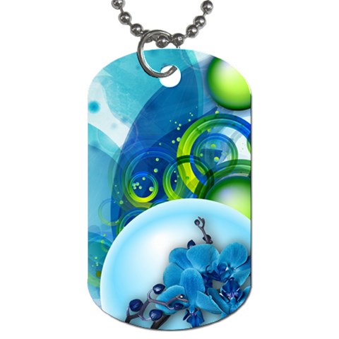 Design Art (design 25) Dog Tag (Two Sides) from ArtsNow.com Front