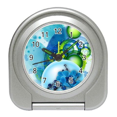 Design Art (design 25) Travel Alarm Clock from ArtsNow.com Front