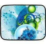 Design Art (design 25) Double Sided Fleece Blanket (Mini)