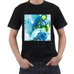 Design Art (design 25) Men s T-Shirt (Black)